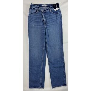 Abercrombie & Fitch 90's Straight Ultra High Rise Curve Love Jeans 30/10R NWT